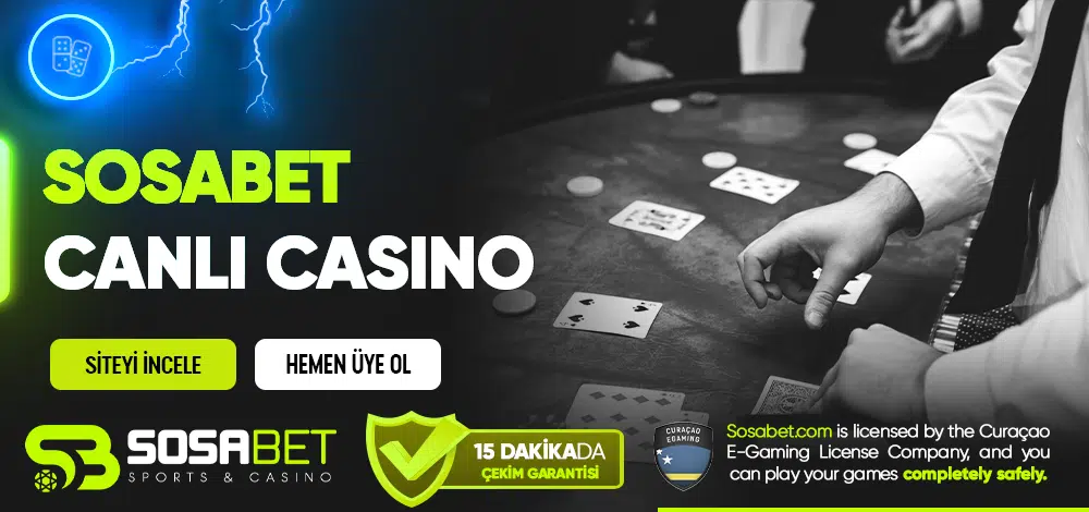Sosabet Canlı Casino