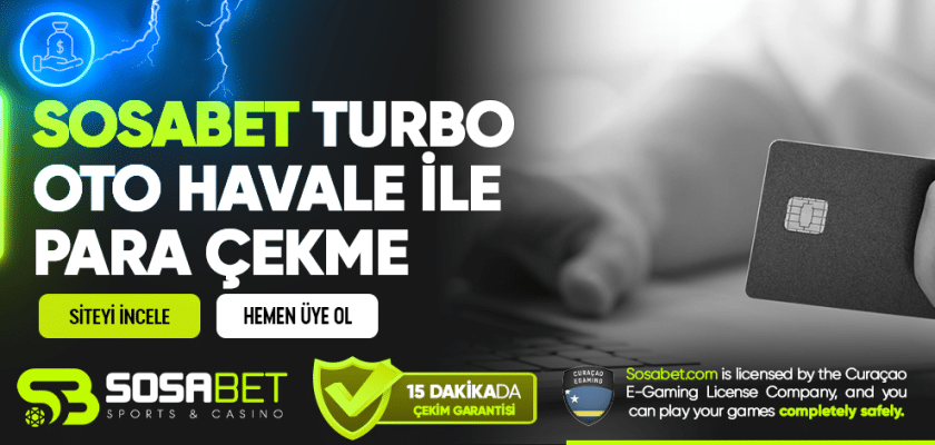 Sosabet Turbo Oto Havale ile Para Çekme